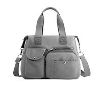 Borse A Tracolla Della Bicicletta Uomini Top Borsa Grande Capacità Con Spallacci Adatto Per Palestre Lavori E Scuole Viaggio Duffle Bag Borse Il Padrino, grigio., Taglia unica per tutti