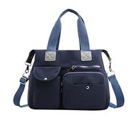 Borse A Tracolla Della Bicicletta Uomini Top Borsa Grande Capacità Con Spallacci Adatto Per Palestre Lavori E Scuole Viaggio Duffle Bag Borse Il Padrino, Blu, Taglia unica per tutti