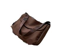 Borse a tracolla di grande capacità delle donne Borse di nylon per le donne Borsa per il pendolarismo quotidiano del messaggio, Beige, Taglia unica