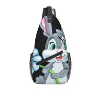 Borse A Tracolla Fun Easter Rabbit Zaino Spalla Casual Multiuso Pacchetto Da Viaggio Per Spalle, Per Viaggio, Escursionismo, Sport All'Aperto