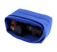 Borse a Tracolla KIMISS Messenger, Borsa per Fotocamera Imbottita con Divisorio Universale a 3 Colori Custodia Antiurto per Fotocamera DSLR (#01)