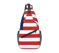 Borse A Tracolla Malaysia Flag Monospalla Uomo Cintura Regolabile Traspirante Borsa Per Il Torace, Per Donna, Uomo, Lavoro, Ciclismo