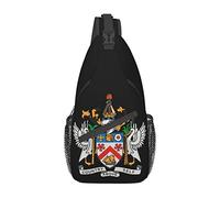 Borse A Tracolla National Emblem Of Saint Kitts And Nevis Daypack Casual Per Uomo Multiuso Casual Borsa A Tracolla, Per Routine Di Fitness, Ciclismo, Camminare