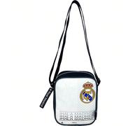 Borse a tracolla per bambini Questa versatile e pratica borsa a tracolla del Real Madrid è l'accessorio perfetto per trasportare i tuoi effetti personali in modo sicuro e organizzato. Progettato con m