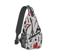 Borse a tracolla per donna Borsa a tracolla impermeabile da uomo, zaino da viaggio ed escursionismo, elementi essenziali da viaggio - Teschio Scheletro