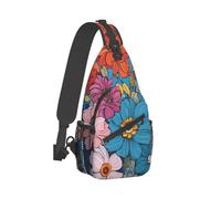 Borse a tracolla per donna Borsa a tracolla impermeabile da uomo, zaino da viaggio ed escursionismo, elementi essenziali da viaggio - Fiori di ciliegio