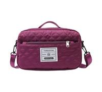 Borse a tracolla per le donne borse a tracolla per il lavoro quotidiano alla moda sacchetti con manico superiore borsa con cinghie rimovibili borsa a tracolla a scacchi, D, One Size