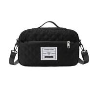 Borse a tracolla per le donne borse a tracolla per il lavoro quotidiano alla moda sacchetti con manico superiore borsa con cinghie rimovibili borsa a tracolla a scacchi, Nero , One Size