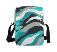 borse a tracolla piccola borsa a tracolla da donna borsa a tracolla da donna tracolla tracolla regolabile per uso quotidiano turchese blu grigio