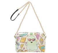 Borse a tracolla piccole per le donne in pelle vegana borse a tracolla da donna borsa impermeabile per viaggi elementi estivi per divertimento festivo