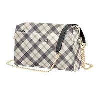Borse a tracolla piccole per le donne in pelle vegana plaid a quadretti da donna borsa a tracolla con zip borse a tracolla