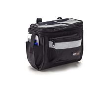 Bonin Reflective Handlebar Bag Nero