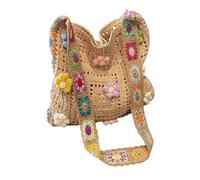 Borse All'Uncinetto Per Donna Borsa Floreale Boho Fatta A Mano