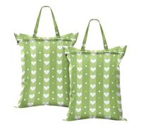 Borse bagnate impermeabili sporche della borsa dei vestiti per l'allenamento di yoga 2 PCS con la maniglia