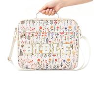 Borse Bibbia Per Donne | Organizzatore Lettere Chenille Con Cinturino A Spalla - Borsa Studio Bibbia Alla,Per Donne Ragazze Adolescenti Forniture Di Cancelleria Lavoro Studio Scuola Ufficio Chiesa Al