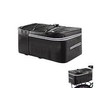 Borse Bici Posteriore, Borse Bici Posteriore Laterali Impermeabili, Borsa Portapacchi Bici, Borsa Doppia Posteriori Bici, Doppia Borsa per Portapacchi, per Bicicletta Sedile Posteriore (12L)