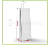 BORSE BUSTE SHOPPER PORTABOTTIGLIA DI CARTA MANICO CORDINO SACCHETTI