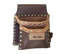 Mass Borsa Carpentiere 2T Cuoio Borchie