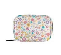 Borse colorate della medicina del fumetto a pois con i compartimenti staccabili attaccabili borse dell'organizzatore della pillola della medic