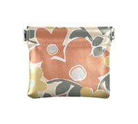 Borse cosmetiche carine della borsa della moneta del cuoio dell'unità di elaborazione per la borsa, senza cuciture floreale Ditsy stampa modello, donna ragazza, Seamless Floral Ditsy Print Pattern, 1