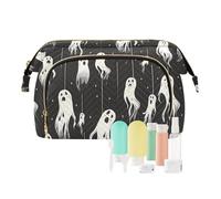 Borse cosmetiche da donna Poltergeist da viaggio appesi fantasmi Hallween borse cosmetiche impermeabili per borsa per custodie per carte di credito organizzatori di denaro