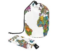 Borse cosmetiche da viaggio Borsa per il trucco, Call for Peace Donne Custodie pieghevoli portatili, Multifunzionale Toilette Secchio Borse rotonde Organizer Storage, Appello per la pace,