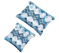 Borse cosmetiche tascabili da donna, borsa per il trucco in pelle impermeabile senza cerniera, borsa per il trucco a chiusura automatica per ragazze, mini borsa per borsa - Set di trifoglio leprechaun