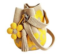 Borse Crochet per Donna Pochette boho in crochet fatta a mano