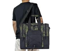 Borse da bowling 1 palla, borsa da bowling con supporto singolo per palla da bowling, design multifunzionale della borsa, tasche con tracolla regolabili per uomo donna, scomparto per asciugamani