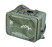 Borse da campeggio - Organizzatore di utensili da cucina | Zaino da trekking con tavolo | Borse da trekking | Organizzatore di utensili da cucina 36L con sopravvivenza per avventure in coppia, verde