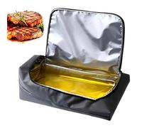 Borse da Campeggio Organizzatrici Borsa Isolante di Grande Capacità e Lunga | Organizzatore Utensili da Campeggio Per Forchette Cucchiai Cibo Barbecue Festa Giardino Picnic Escursionismo Co