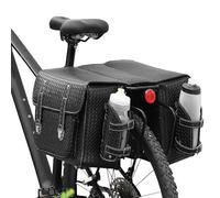 Borse da ciclismo impermeabili - Borsa portaoggetti per portapacchi posteriore, borsa da sella per bici da strada di montagna | Portapacchi per bici da periferia, attrezzatura per cicloturismo