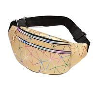 Borse da donna alla moda con cintura laser, sacchetti per anca geometrici, pacchetti vita, portafogli a tracolla