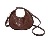 Borse da donna - Borsa da viaggio in pelle PU, borsa da viaggio alla moda | Borsa a tracolla versatile per il fine settimana per shopping, lavoro, appuntamenti, viaggi giornalieri, marrone, Se référer