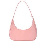 Borse da donna con cerniera a spalla Y2k, borse ascellari borse a tracolla carine borse borse a tracolla tinta unita casual ascellare borsa da donna con manico suforiore, Beige