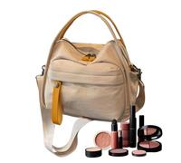 Borse da donna - Grande cerniera | Elegante confezione morbida top 25 x 20 x 12 cm | Borsa a tracolla per donne ragazze spostamenti quotidiani | Lavoro Ufficio Scuola College Weekend Viaggi Palestra