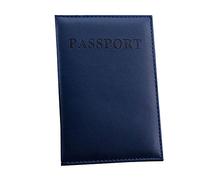 Borse da donna grande set porta passaporto Beautiful Case-ID dedicato Card Protective Organizzatore copertura borsa da viaggio vestito con tasche lunghe al ginocchio, Blu scuro, taglia unica