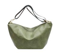 Borse da donna in pelle PU morbida,Borsa tote in pelle PU, Tote a tracolla regolabile morbida, grande tote da periferia autunno inverno lavoro, scuola, viaggi, verde, Se référer au descriptif
