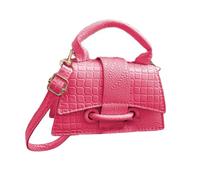 Borse da donna, piccole borse a tracolla,Borse imbottite a tracolla | Borsa a tracolla dal design alla moda e compatto per lavoro, appuntamenti, ges, rosa rosso, Se référer au descriptif