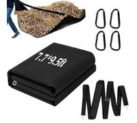 Borse da giardino - 114,17x90,55 pollici 100 libbre per stoccaggio dei rifiuti Tessuto Oxford 600D | Borsa da giardinaggio con tracolla | Utilizzare per la manutenzione del giardino esterno, il,