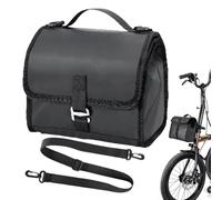 Borse Da Manubrio per Biciclette, Borsa Di Stoccaggio Pieghevole Contenitore Isotermico 7L Impermeabile per Città Trasporto Fitness Trotinette Elettrico
