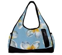 Borse da palestra, borsa da palestra da uomo, borsa da palestra da donna, borsa da viaggio per yoga, borsone per allenamento, hawaii con bel fiore estivo tropicale, Motivo 2326,