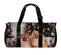 Borse da palestra, borsone da uomo, borse da palestra da donna, borsa per allenamento fitness, danza, gallo peonia retrò floreale, Motivo 6958, 45x23x23cm(17.7x9x9in)