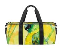Borse da palestra da uomo, borsa da palestra da donna, borsa da palestra da donna, borsa da weekender, guarda il mondo in modo diverso, Motivo 3183, 45x23x23cm(17.7x9x9in)