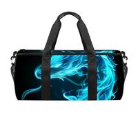 Borse da palestra da uomo, borsa da palestra da donna, borsone da viaggio per aereo, Doodle Art Dragonfly Heart Cartoon Lovely, Motivo 285, 45x23x23cm(17.7x9x9in)