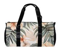 Borse da palestra da uomo, borsa da palestra da uomo, borsa da allenamento, borsa da viaggio per yoga, borsone per allenamento, hawaii con bel fiore estivo tropicale, Motivo 2316,