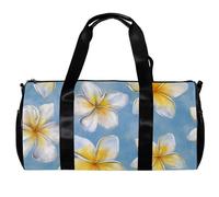 Borse da palestra da uomo, borsa da palestra da uomo, borsa da allenamento, borsa da viaggio per yoga, borsone per allenamento, hawaii con bel fiore estivo tropicale, Motivo 2313,