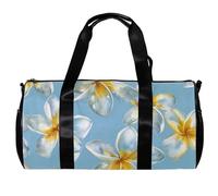 Borse da palestra da uomo, borsa da palestra da uomo, borsa da allenamento, borsa da viaggio per yoga, borsone per allenamento, hawaii con bel fiore estivo tropicale, Motivo 2312,