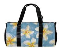 Borse da palestra da uomo, borsa da palestra da uomo, borsa da allenamento, borsa da viaggio per yoga, borsone per allenamento, hawaii con bel fiore estivo tropicale, Motivo 2314,