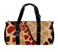 Borse da palestra da uomo, borsa da palestra da uomo, borsone da palestra, yoga, sport, palestra, borsa, giraffa, ippopotamo, elefante, coccodrillo, animale, cartone animato, Fantasia 1558,